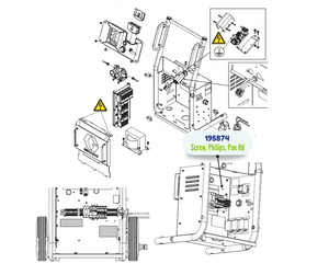 MACHINE PHILLIPS HEAD SCREW (195874)