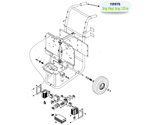 GRAY 1.25 VINYL GRIP (119975)