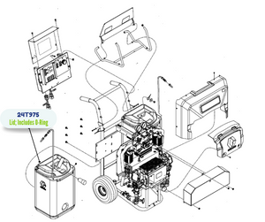 E10HP TANK COVER KIT (24T975)