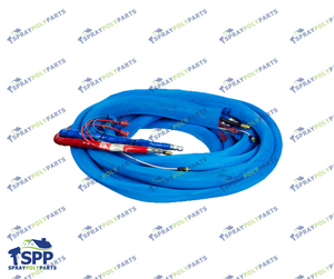 Reactor 3 Mesh Scuff RTD 3500 psi Xcelerator 50 ft x 3/8 in External Heated Hose (96B145) Reactor 3 Mesh Scuff RTD 3500 psi Xcelerator 50 ft x 3/8 in External Heated Hose (96B145)