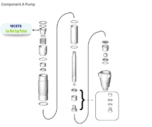 THROAT PUMP PISTON (15C572)