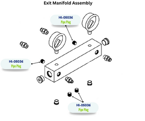 PMC STL 1/4 NPT FLUSH SEAL PLUG (HI05036)