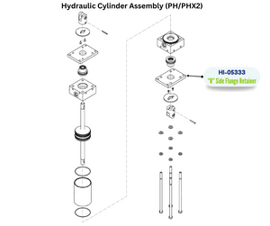 RSIDE FLANGE RETAINER (HI05333)