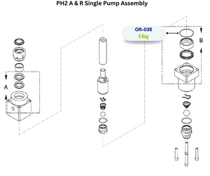  PMC BRN VITON 035 ORING (OR035)