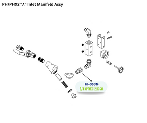 3/4" NPTM X #12 JIC SW FTG (HI05316)