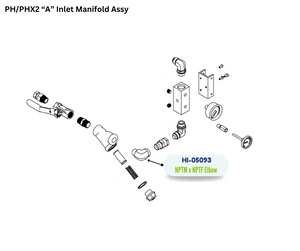NPTM X NPTF ELBOW (HI05093)