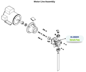 HYDRAULIC PUMP, 18CC (HI05004)