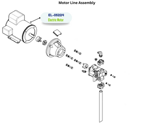 GRACO ELECTRIC MOTOR, 3HP, 3PH, 60HZ (EL05224)