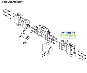 PMC R PUMP ASSY; SIZE 80 (PU0500280)