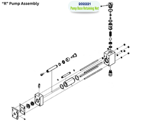 PMC PUMP BASE RETAINER NUT (202221)