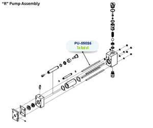 PMC TIE ROD, 3/824 (PU05026)