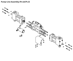 PMC PUMPLINE ASSY, 80 PUMPS (PL2A)