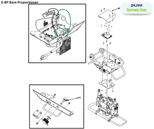 GRACO PAINTED ELECTRONICS COVER, E8P (24J141)