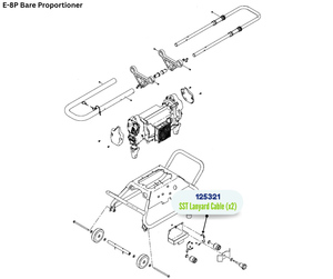 GRACO 10 INCH SST LANYARD CABLE (125321)
