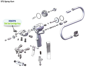 BINKS SIDE SEAL CARTRIDGE ASSY; B (336376)