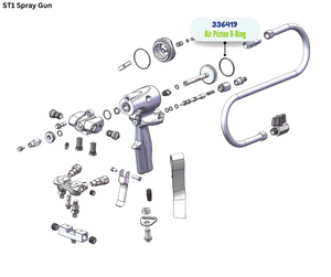 BINKS AIR PISTON O RING (336419)