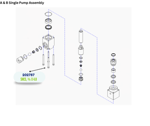 PMC SHCS 3/8 16 X 4.0 ZP ALY (202787)