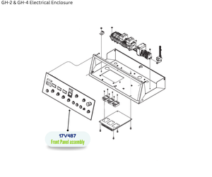 GRACO FRONT PANNEL ASS (17V487)