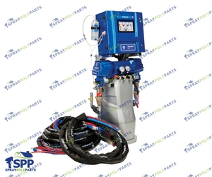 GRACO REACTOR 3 E-20 STANDARD TIER SPRAY FOAM PROPORTIONER PACKAGE 50FT INTERNAL HOSE 7KW (ISR310)