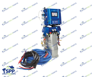 GRACO REACTOR 3 EXP2 ELITE TIER POLYUREA PROPORTIONER PACKAGE 50 FT EXTERNAL  HOSE 15KW (ESR342)