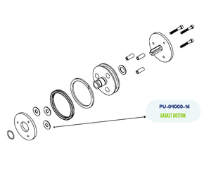 PMC GASKET BOTTOM (PU-04000-16)