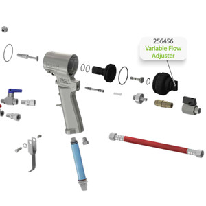 Variable Flow Adjuster for Graco Fusion CS Spray Gun