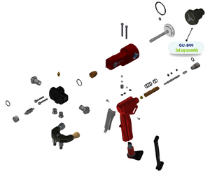 XTREME, END CAP ASSEMBLY, AP2/3 (GU844)