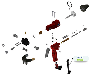 WRIST STRAP, 9", XTREME (203367)