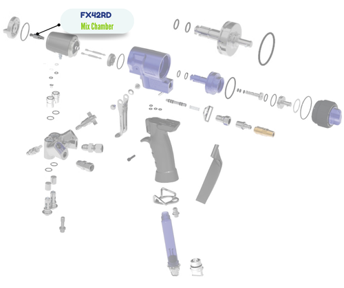 4242 FUSION FX MIX CHAMBER KIT (FX42RD) 4242 FUSION FX MIX CHAMBER KIT (FX42RD)