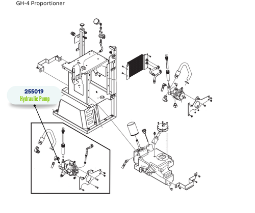 HYDRAULIC PUMP KIT (255019)