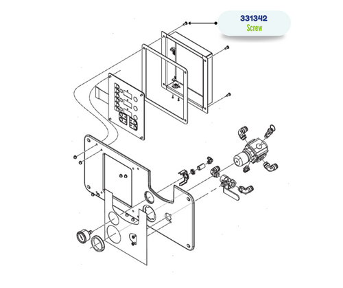 SCREW 1024 X.50 PH PN HD SCREW (331342)