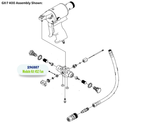 GRACO MODULE FAN KIT (296887)