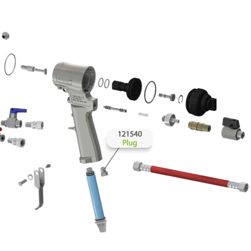 Plug for Graco Fusion CS Spray Gun