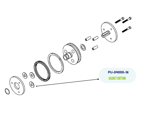 PMC GASKET BOTTOM (PU-04000-16)