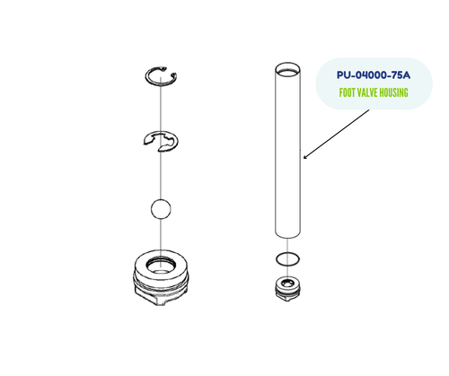 PMC Suction Tube (PU-04000-75A)