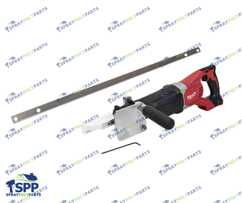 MILWAUKEE SAWZALL 11 AMP CORDLESS FOAM INSULATION SAW OPEN CELL KIT (SPP29776)