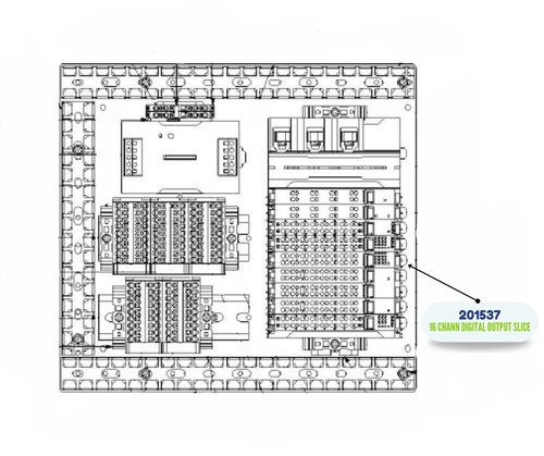 PMC SLICE, DIGITAL OUTPUT, 16 CHANN (201537)