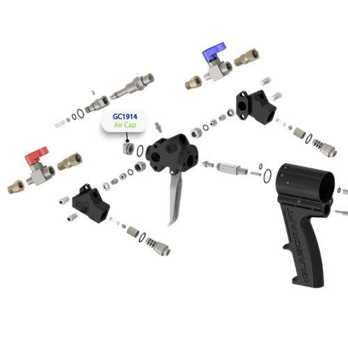 Air Cap for Graco Probler P2 Spray Gun (GC1914)