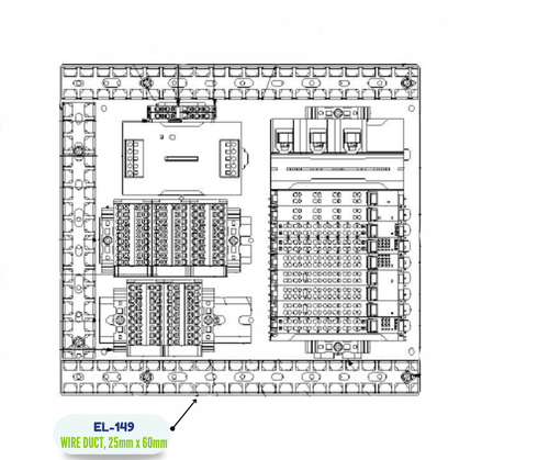 PMC WIRE DUCT 1.0 X 2.25 (EL-149)