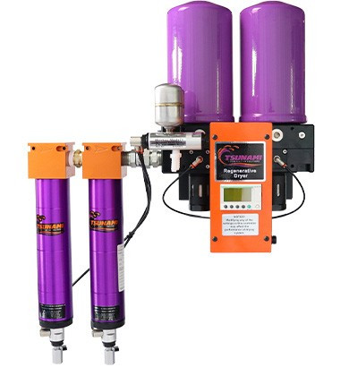 120 CFM (30HP) TSUNAMI REGENERATIVE DRYING SYSTEM - TSUNAMI