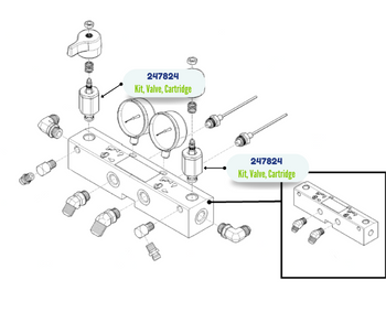 Graco Cartridge Drain Valve Kit (247824)