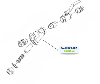 PMC Y-STRAINER ASSY (RA-00074-00A)
