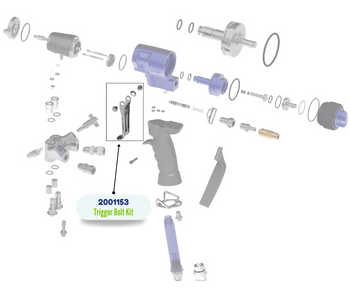 Complete O-Ring Kit 246355 For Graco Fusion Air Purge AP Spray Gun - Foto 3