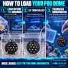 POD DOME™ Grow Kit - L - For Saltwater Aquariums 100++ gallons