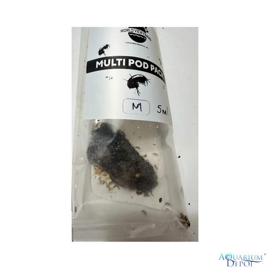 Live Fish Food – Amphipods & Copepods (600–900) – MD Portion | 5ml Gammarus sp – Reef Nutrition – World View Farms