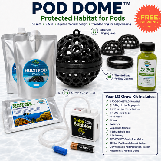 POD DOME™ Grow Kit - L - For Saltwater Aquariums 100++ gallons