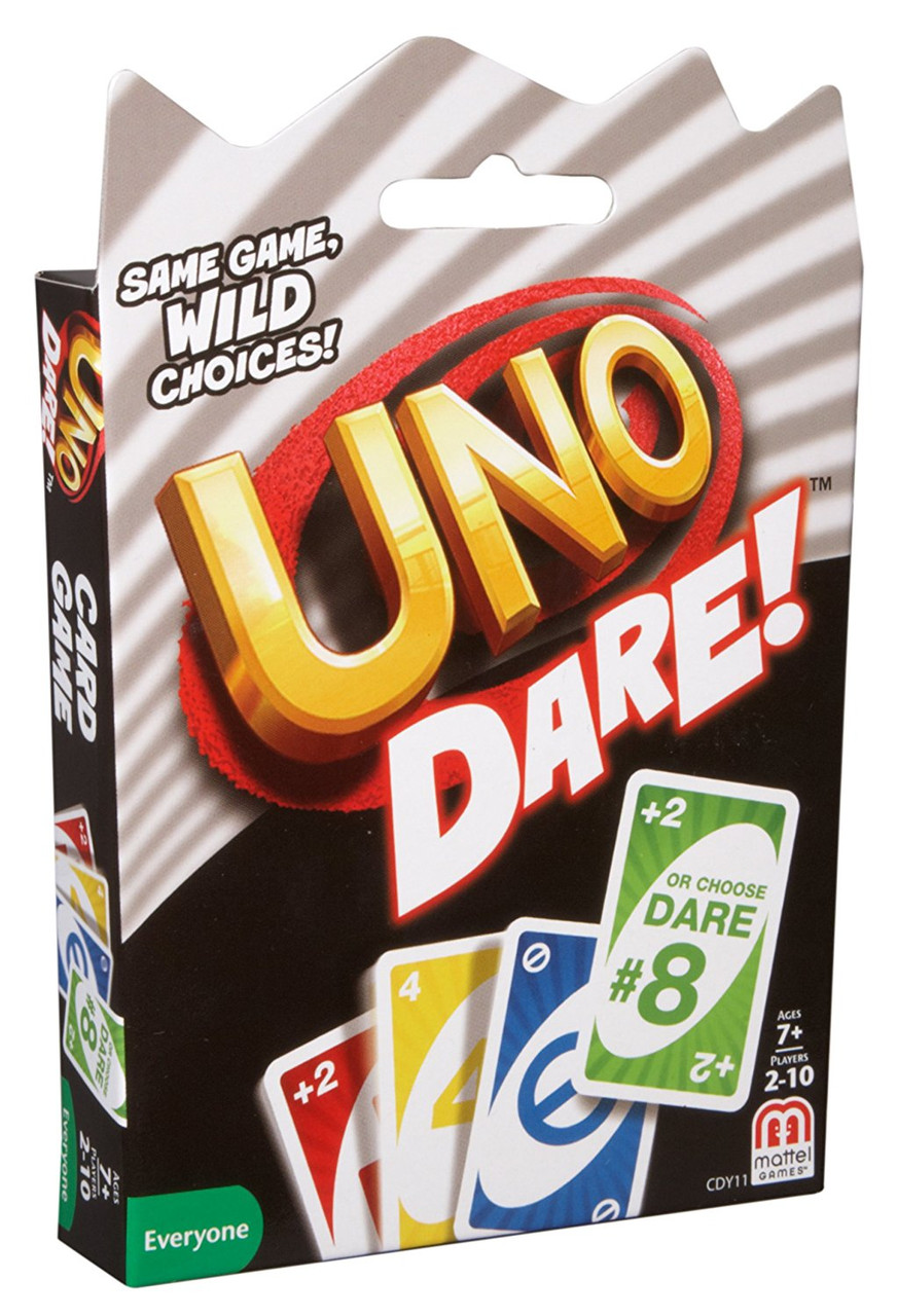 UNO Card Game Flip Twin Pack Set with House Rules for 2-10 Players