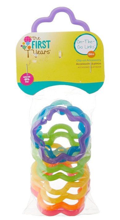 Baby Link Interlocking Baby First Years Attachable On the Go Baby Links (6 per case)