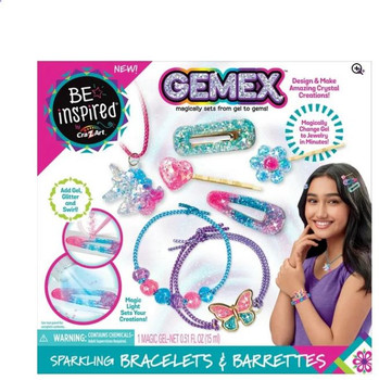 Be Inspired Metallic Fashion Bracelets & Barrettes (4 per case)