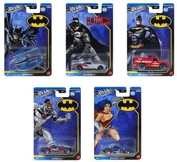 Hot Wheels Batman Theme Diecast (10 per case)